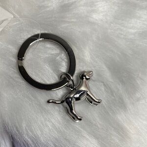 Victoria's Secret Silver Keychain